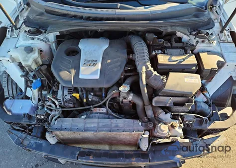 2016 Hyundai Veloster Turbo z USA, uszkodzony, nr VIN KMHTC6AE5GU276447